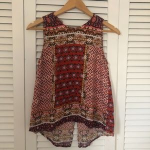 Halter bohemian top
